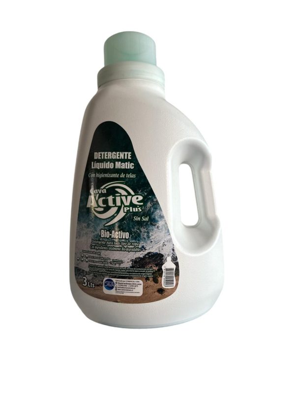 Detergente líquido matic 3 lts