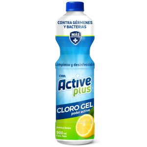 Cloro Gel Active Plus aroma limón limpieza y desinfección