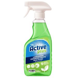 Limpiador desinfectante multiuso Active Plus Biodesanom 500 cc elimina 99,9% de gérmenes