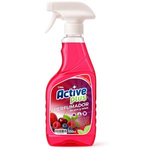 Perfumador de aire y telas Active Plus aroma berries 500 cc