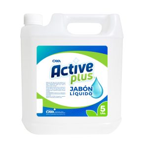 jabón líquido Active Plus 5 litros bidón limpieza manos uso institucional