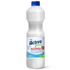 Alcohol Active Plus desinfectante líquido 1 litro uso doméstico y sanitario