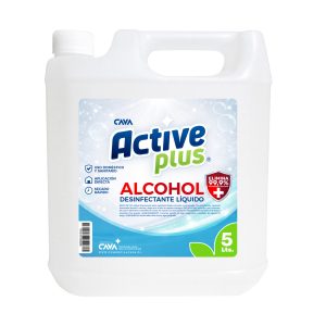 Alcohol Active Plus desinfectante líquido bidón 5 litros uso doméstico sanitario y comercial