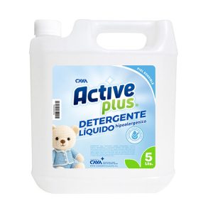 Detergente líquido Active Plus hipoalergénico bidón 5 litros piel sensible