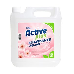 Suavizante líquido Active Plus aroma en flor bidón 5 litros frescura prolongada