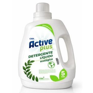 Detergente líquido Active Plus ecológico botella 5 litros biodegradable
