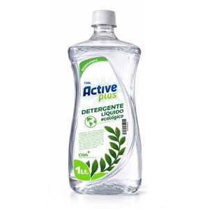 detergente liquido ecologico active plus 1 litro biodegradable