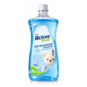 detergente liquido hipoalergenico active plus 1 litro para piel sensible
