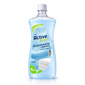 suavizante liquido active plus dulce hogar 1 litro aroma duradero