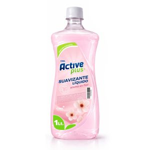 suavizante liquido active plus aroma en flor 1 litro fragancia floral