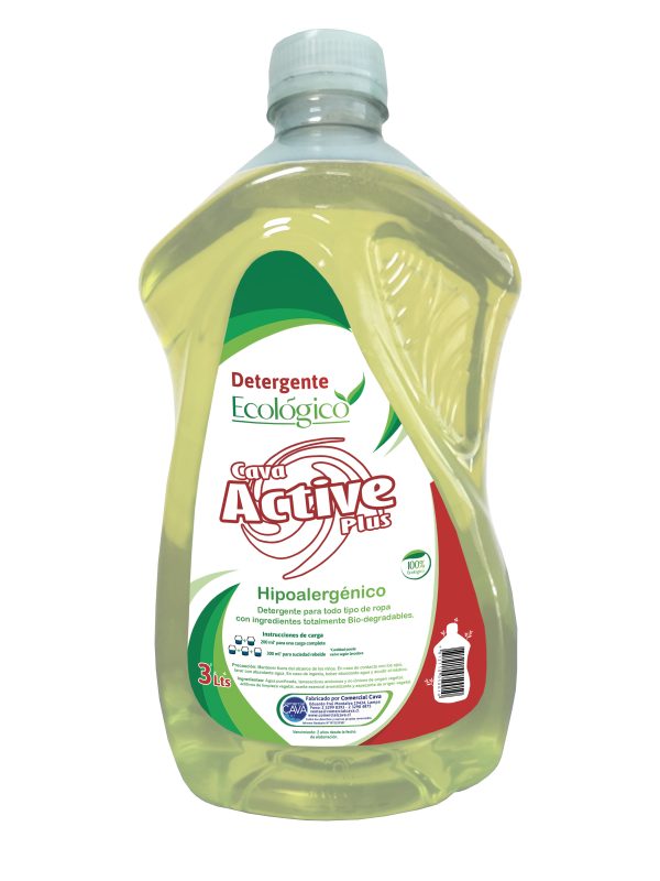 Detergente Ecológico Hip. 3Lt Active (Pet) Env